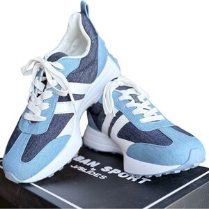 NWT Urbn Sport Judi Sneaker Denim